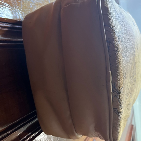 Vtg. World Map Wine/Picnic Case,2Person "Picnic Time"70's Retro Wine Tote - Picture 7 of 9